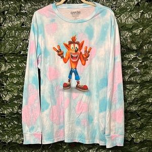 Men’s Tie-Dye Long Sleeve Shirt